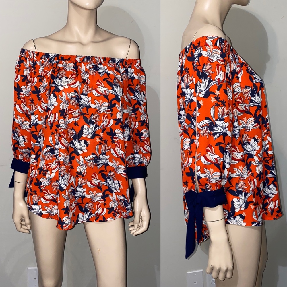 Soul Sanctuary Off The Shoulder Floral Blouse XL
